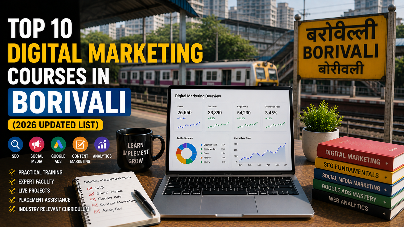 Top 10 Digital Marketing Courses in Borivali
